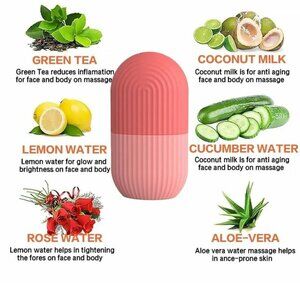 Ice Roller for Face and Eye for Skin Care Silicone X2 NEW